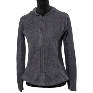 Mountain Hardwear Sarafin Dark Grey zip front Hooded Jacket